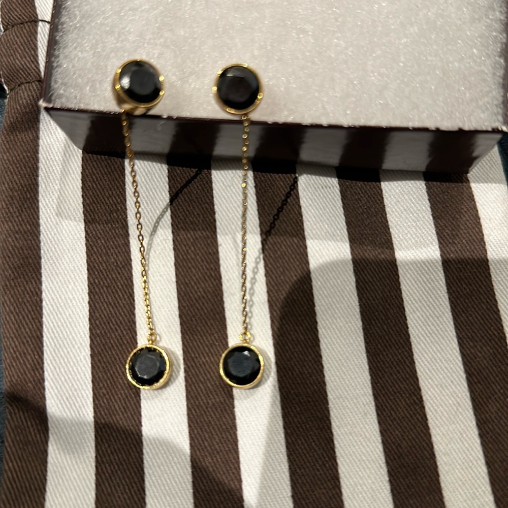 Henri Bendel Multi functional earrings.